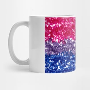 Bisexual Flag Swirl Painted Design Mug